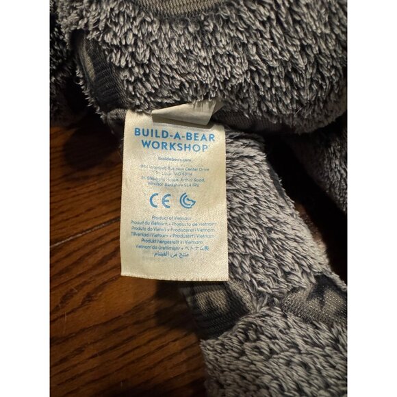 Batman Build-A-Bear Plush Stuffed Gray Black Bat Emblem Design 18" Collectible - Picture 5 of 9